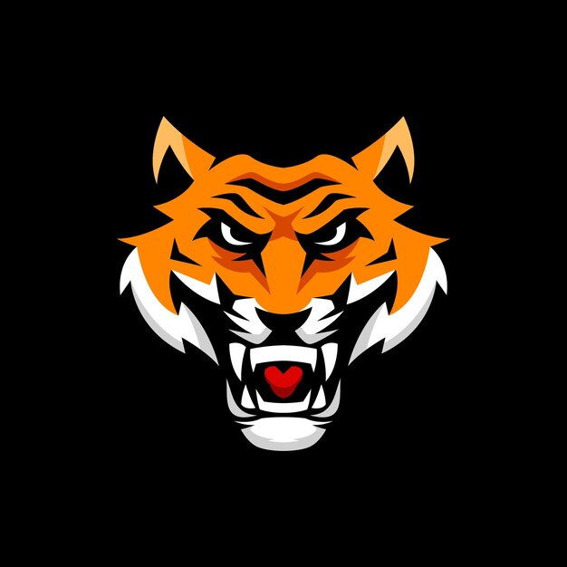 Tiger mascot logo templates