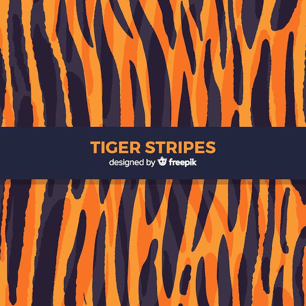 Tiger stripes background