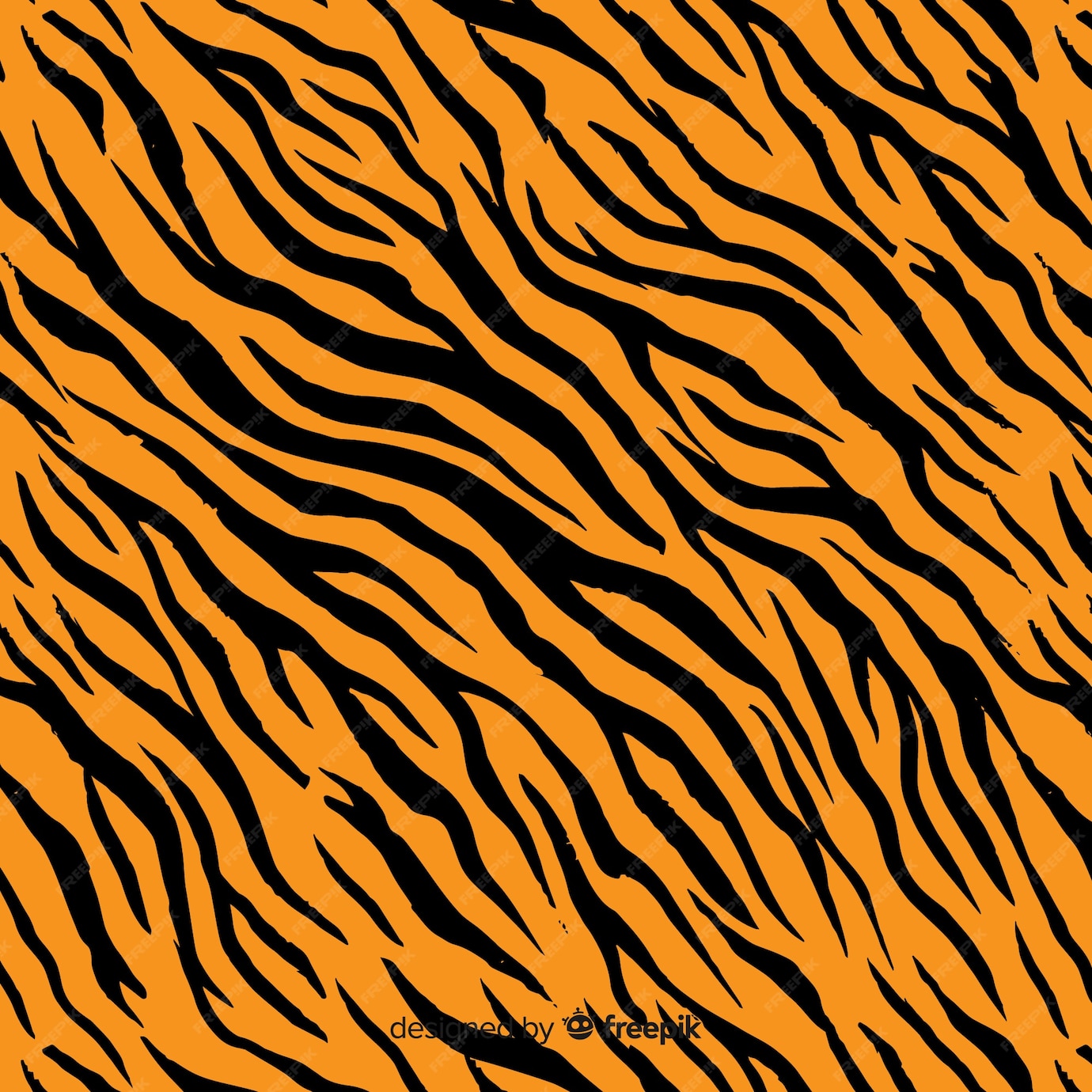 Premium Vector | Tiger stripes background