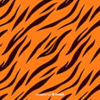 Free vector tiger stripes background