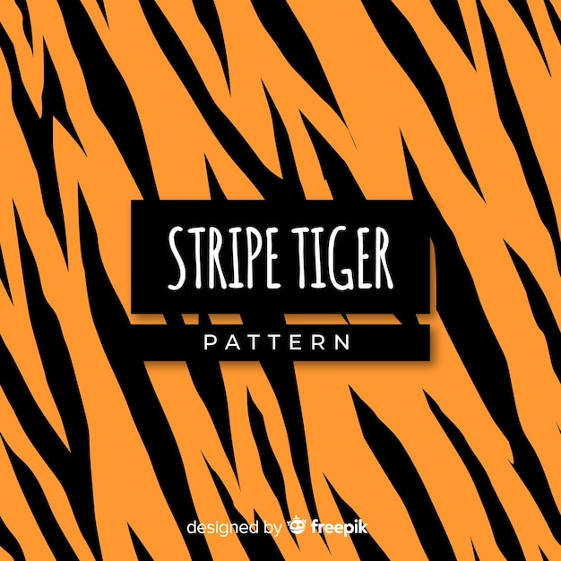 Free vector tiger stripes background