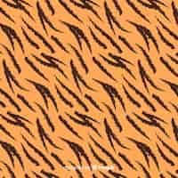 Free vector tiger stripes background