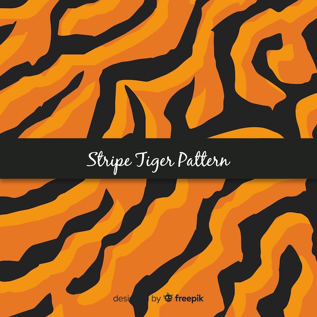 Tiger stripes pattern