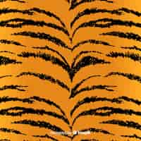 Free vector tiger stripes pattern