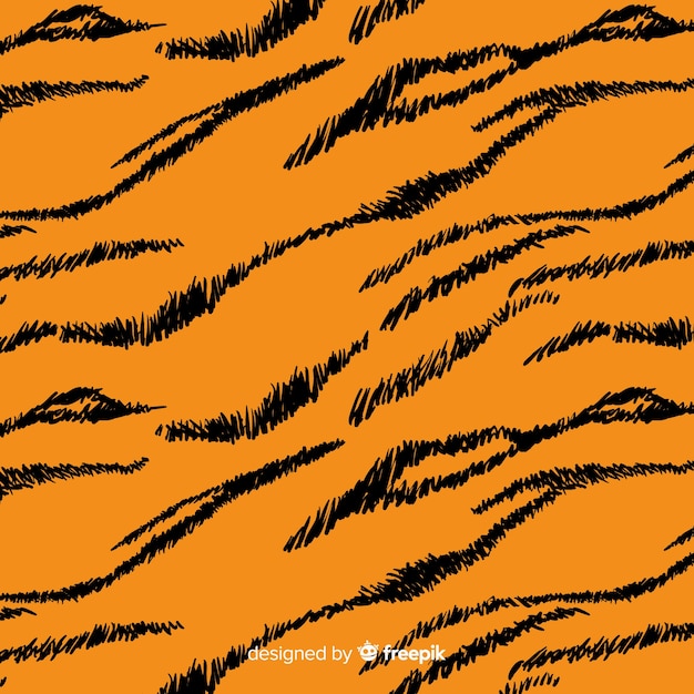 Tiger stripes pattern