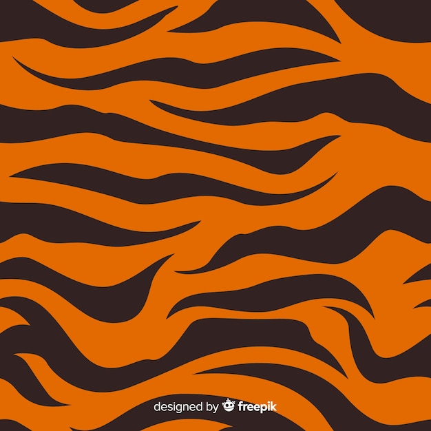 Бесплатное векторное изображение Тигровая полоса
