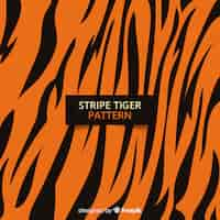 Free vector tiger stripes pattern