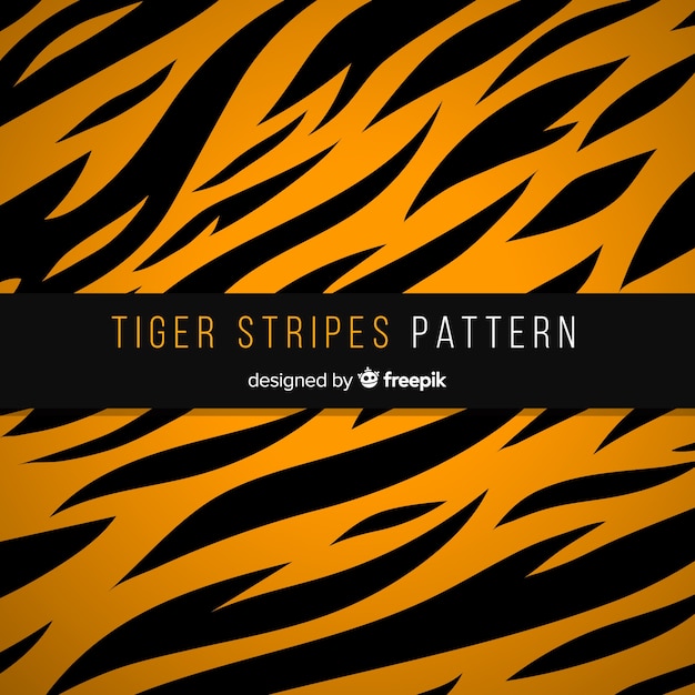 Tiger stripes pattern