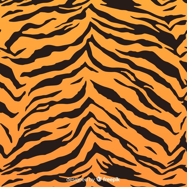 Tiger stripes pattern