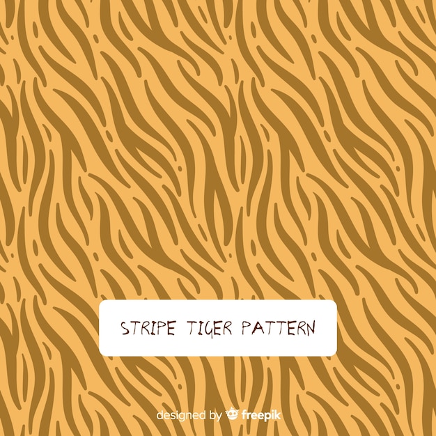 Tiger stripes pattern