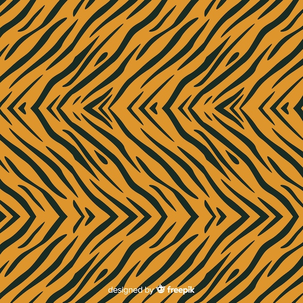 호랑이 줄무늬 패턴