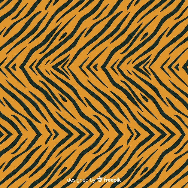 Tiger stripes pattern