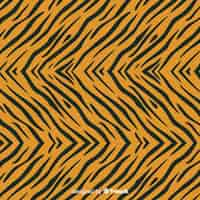 Free vector tiger stripes pattern