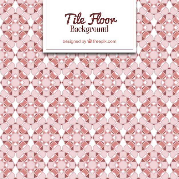 Free vector tile floor in pink tones