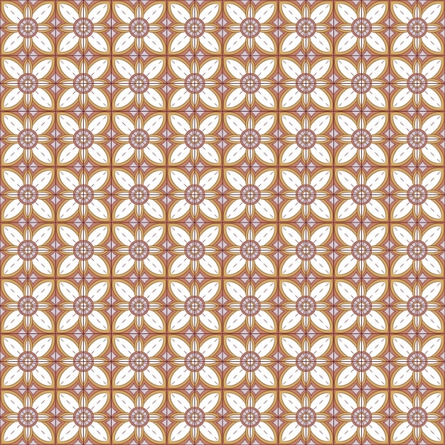 Free vector tiles pattern design