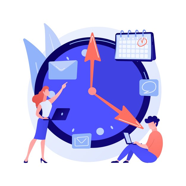 time management abstract concept