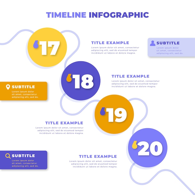 Сроки бизнес инфографики