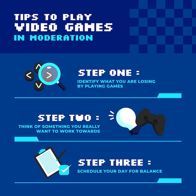 Tips for playing online games in moderation