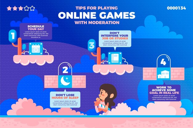 Tips for playing online games with moderation