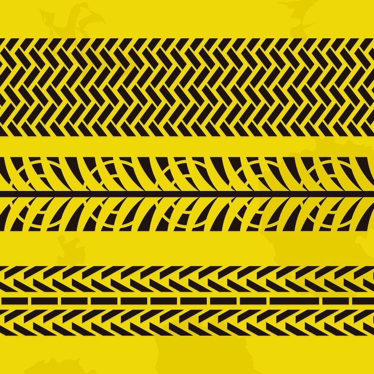 Free Vector tire marks design