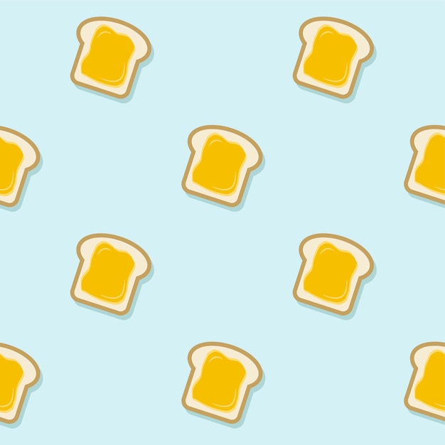 Free vector toast pattern