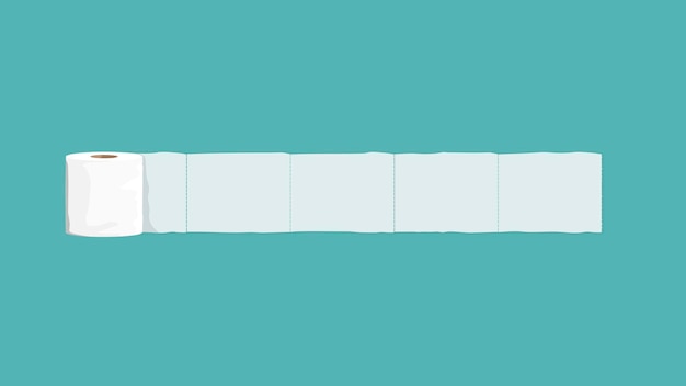 Free vector toilet paper tissue banner element vector