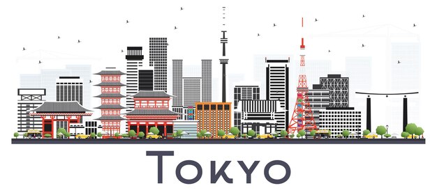 東京タワーのイラスト 無料のベクター