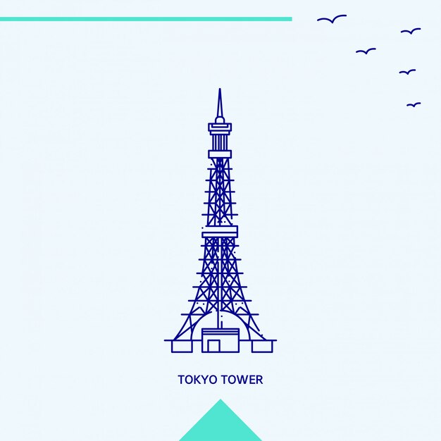 東京タワー 画像 無料のベクター ストックフォト Psd