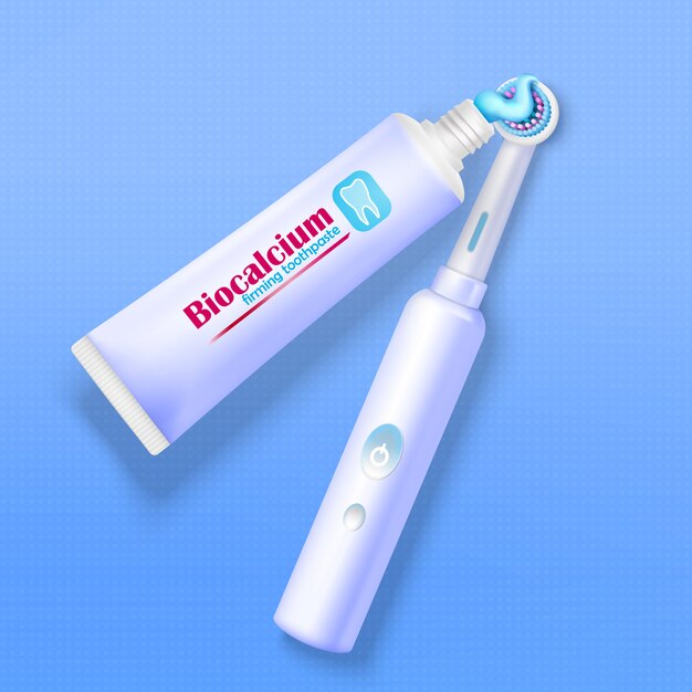 Toothpaste and toothbrush