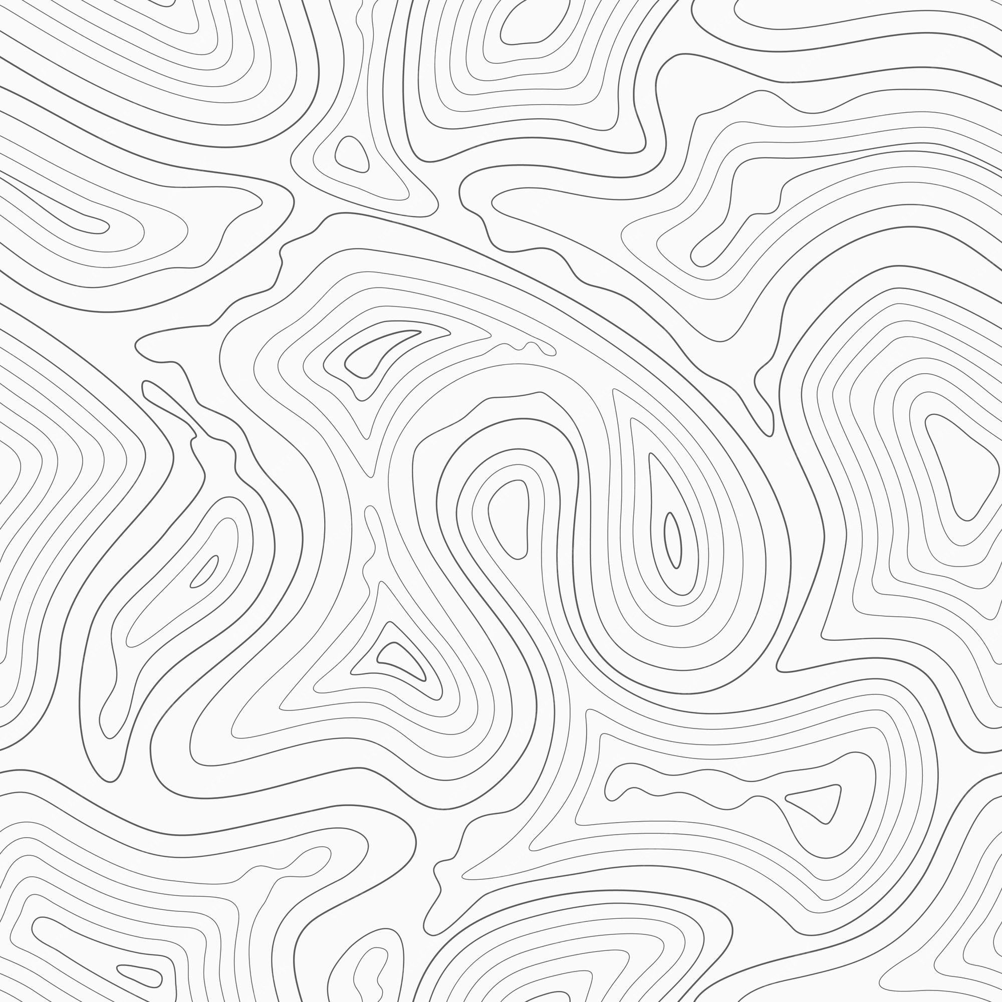 Picture Of Contour Lines Free Vector | Topographic Contour Lines Map Seamless Pattern.