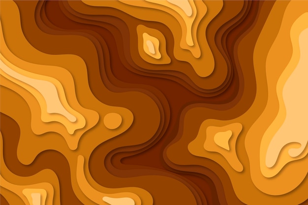 Free vector topographic map background concept