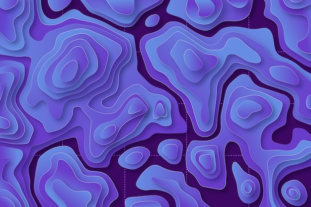 Topographic map background concept