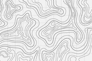Free vector topographic map background design