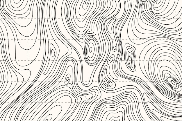 Topographic map background theme