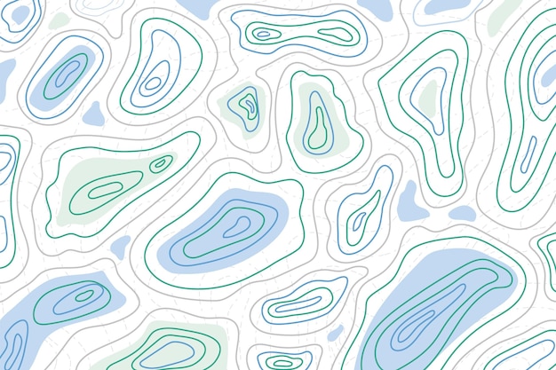 Topographic map background