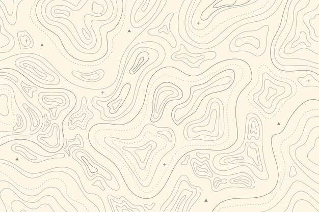 Topographic map background