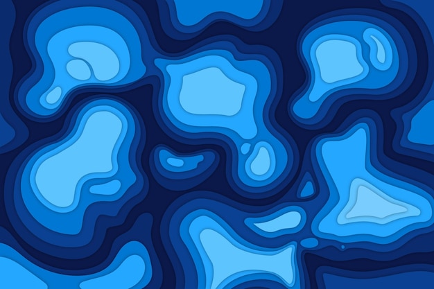 Free vector topographic map background