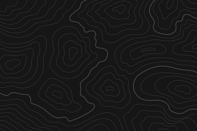 Free vector topographic map background