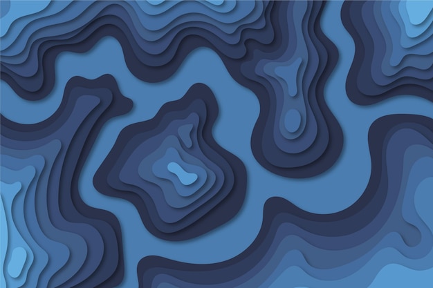 Topographic map background