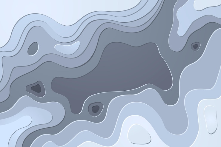 Free Vector topographic map contour lines background