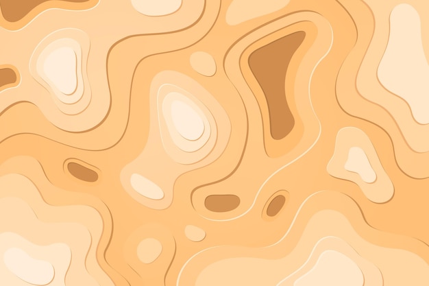 Topographic map wallpaper theme