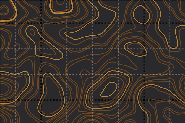 Free vector topographic map wallpaper