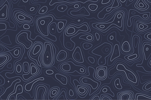 Topographic map wallpaper