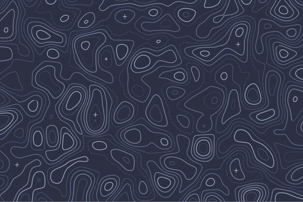 Topographic map wallpaper