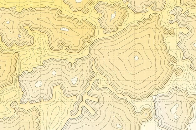 Topographic map wavy abstract background