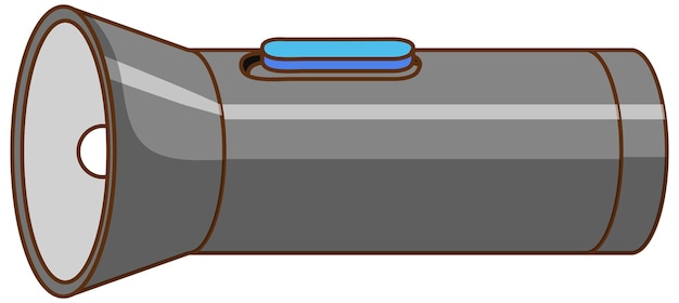 Vettore gratuito torcia o torcia su sfondo bianco