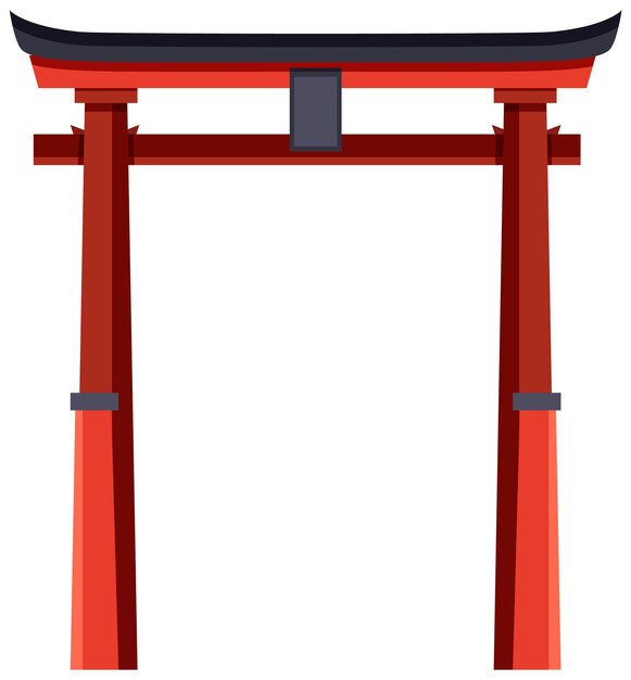 Torii Japanese Gate Vector