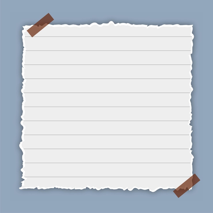 Free Vector torn paper piece design background vector