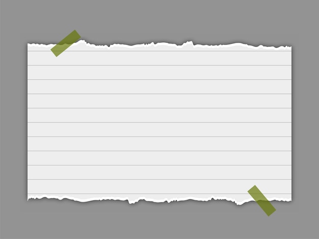 Бесплатное векторное изображение Вектор дизайна рваной бумаги