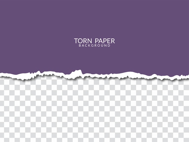 Free vector torn ripped paper style transparent background vector